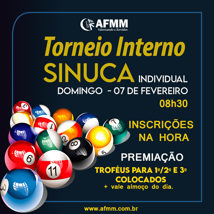 Torneio Interno de Sinuca